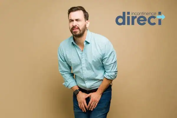 Image of a middle aged man suffering with urge incontinence Portsmouth 